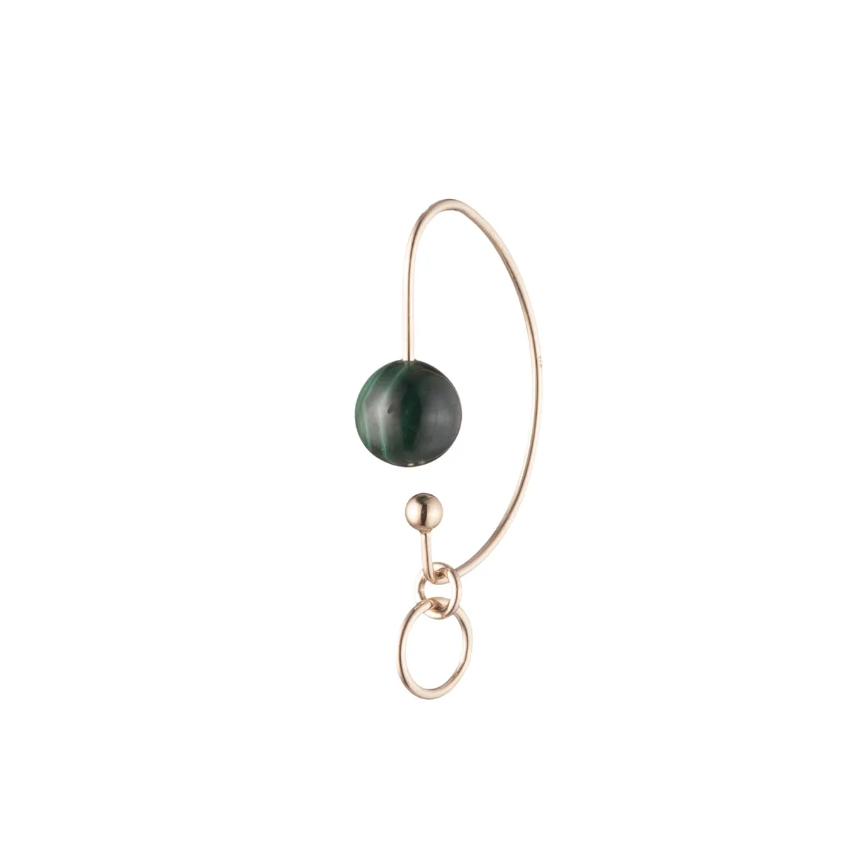 "Miró" Malachite Ear Cuff