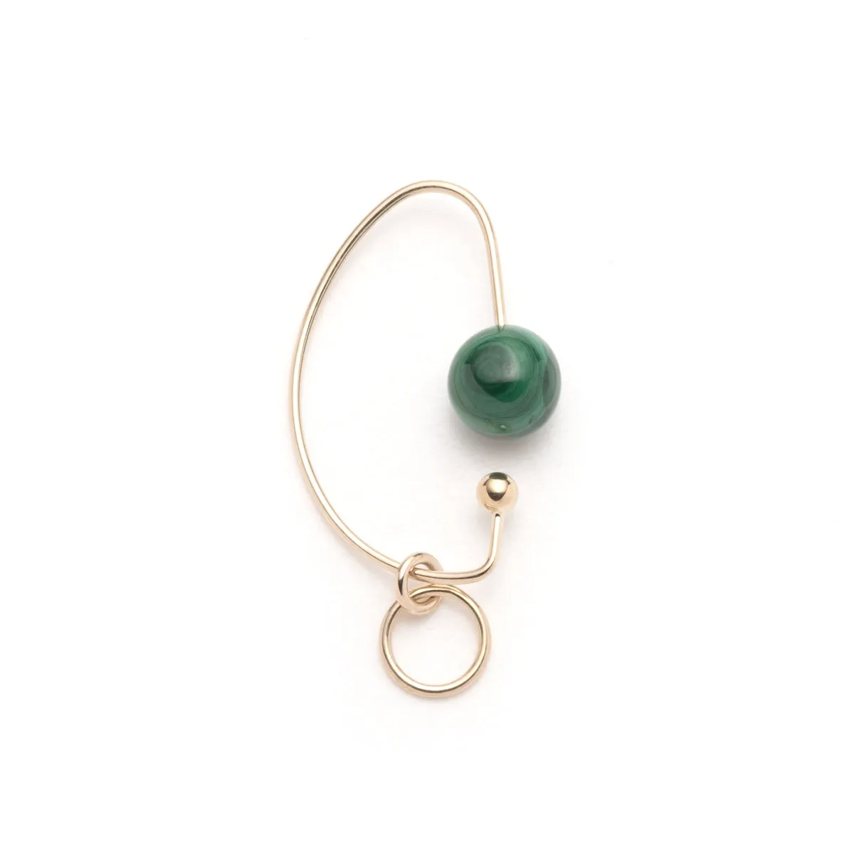 "Miró" Malachite Ear Cuff