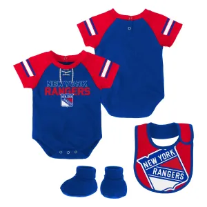Rangers Baby Creeper, Bib and Booties Set