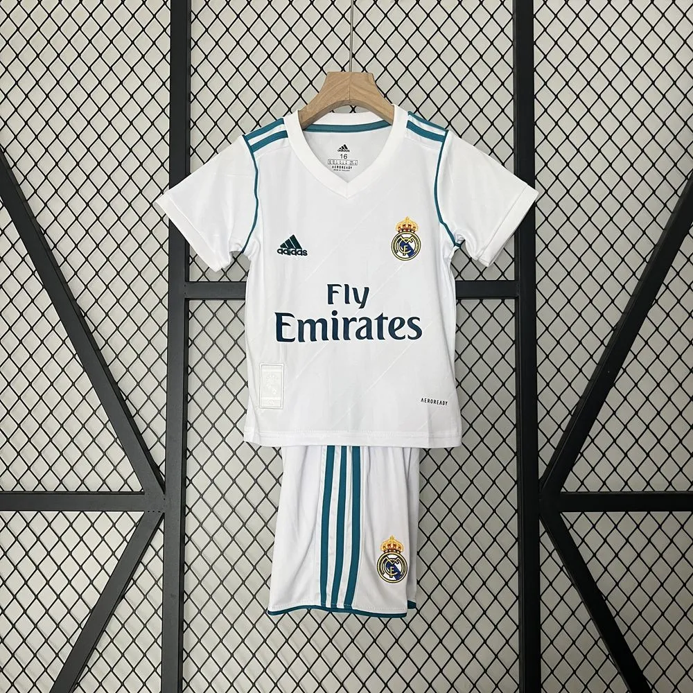Real Madrid Retro 2017-18 - Children's Set