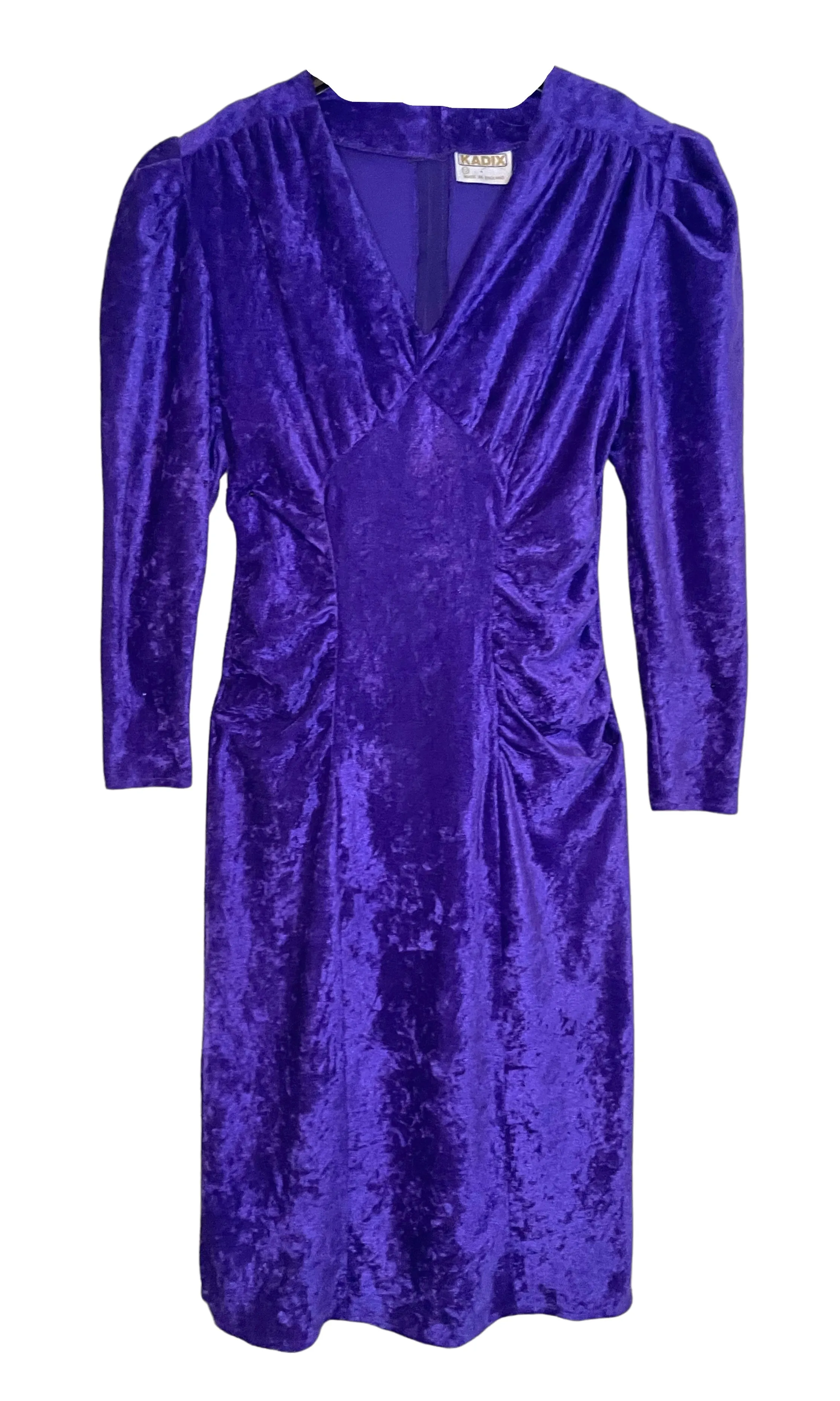 RENT Regal Purple Dress Look