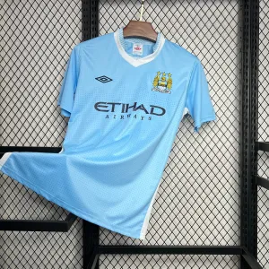 Retro Manchester City 2012 football shirt