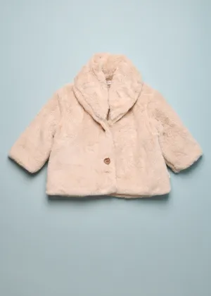 SHAWL FAUX COAT