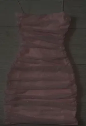Shinny Pink Homecoming Dress Short Prom Party Gown        fg6246