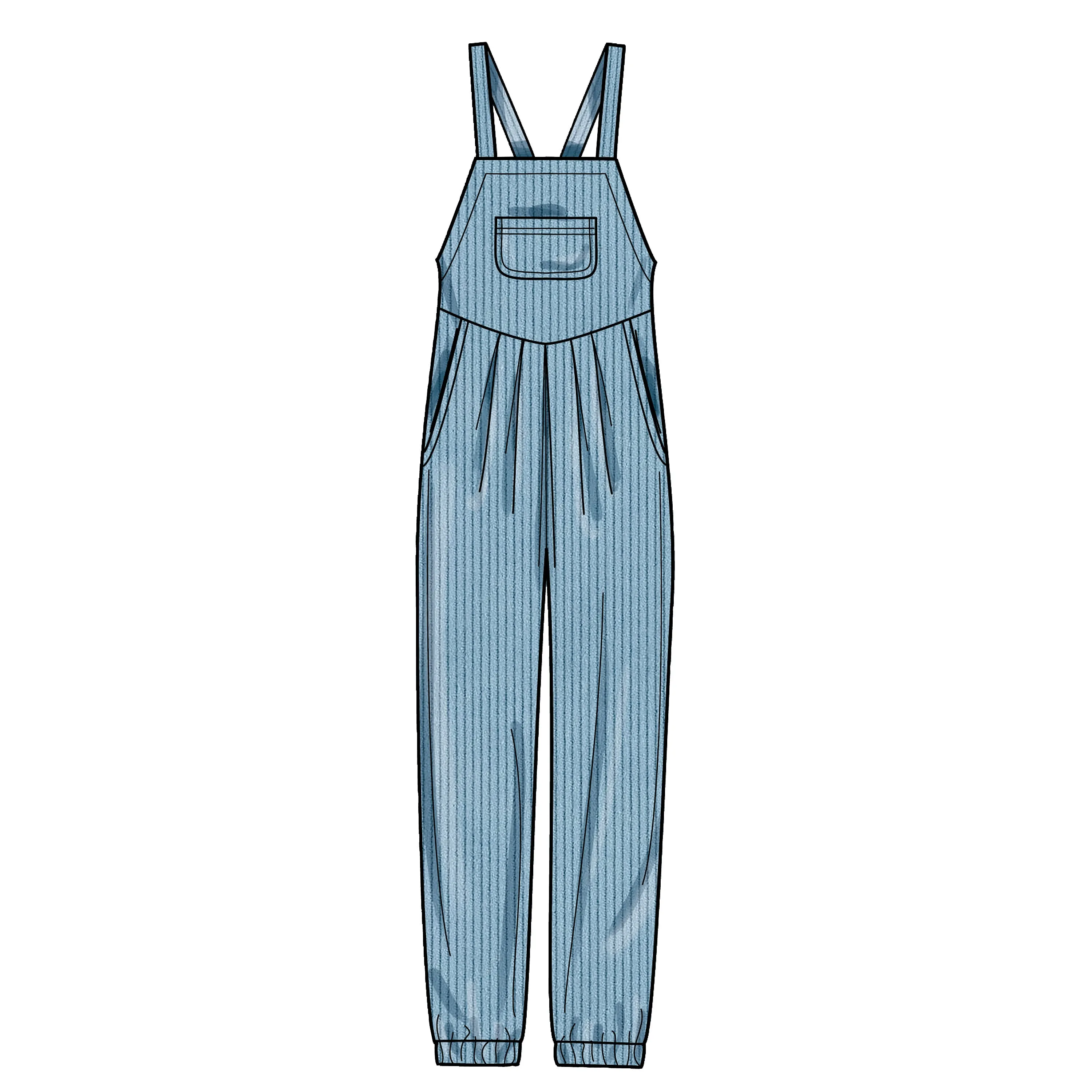 Simplicity Pattern 9382 Misses' Overall