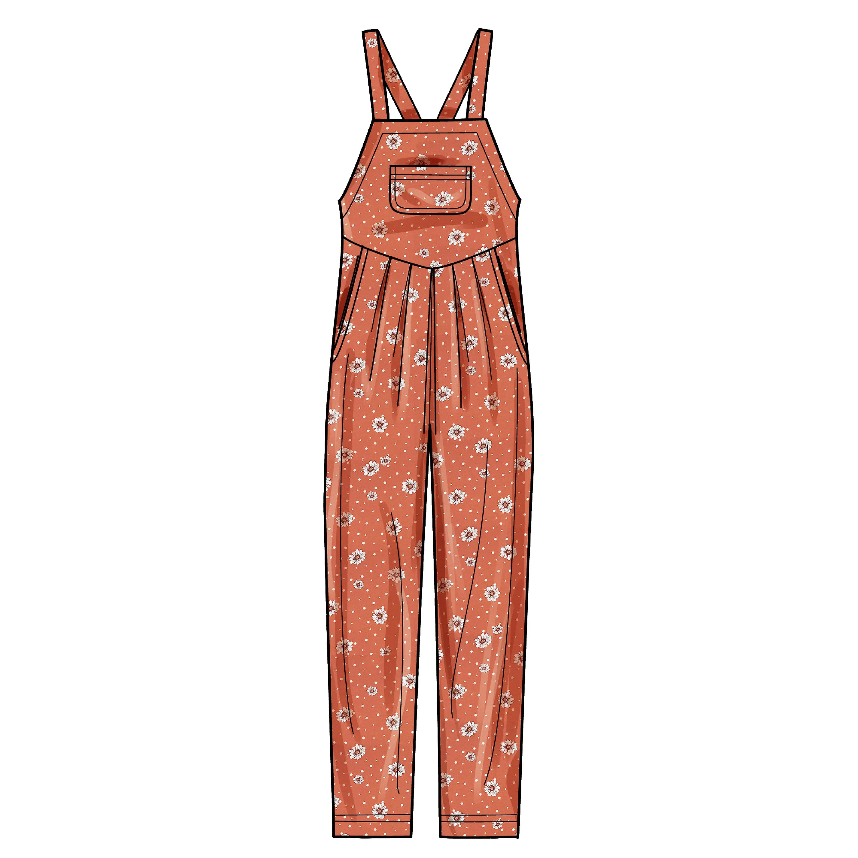Simplicity Pattern 9382 Misses' Overall