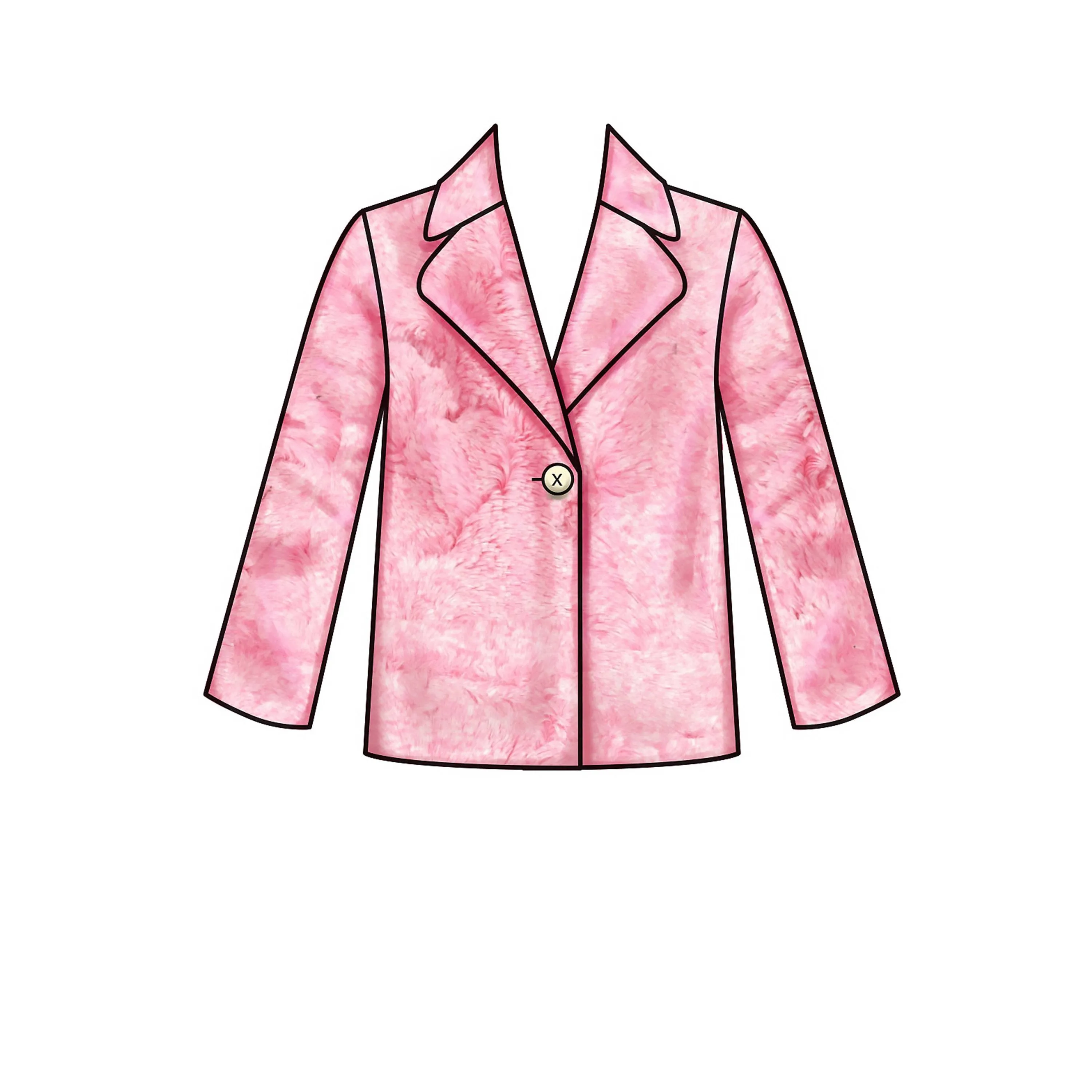 Simplicity Sewing Pattern 9027 Girls' Lined Coat