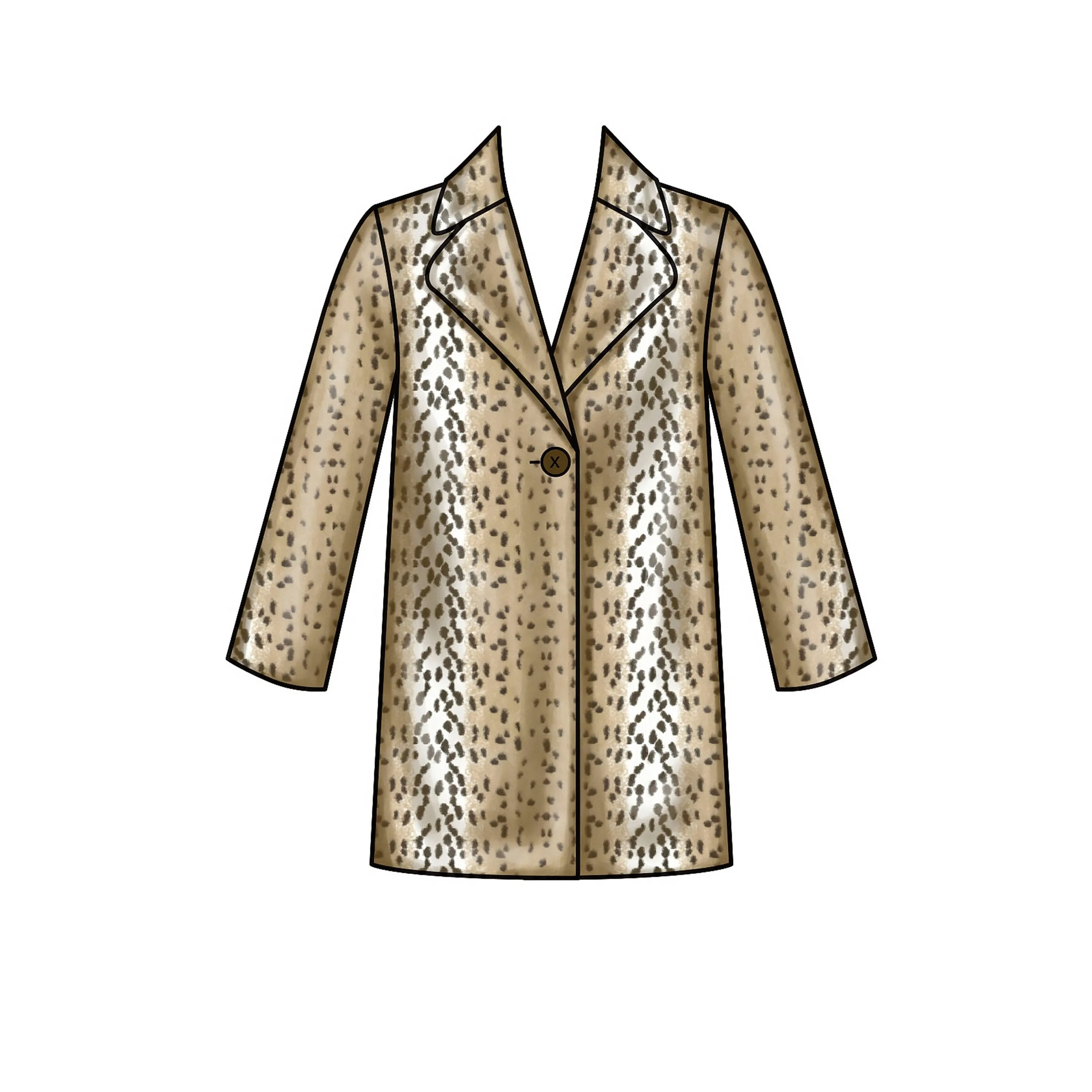 Simplicity Sewing Pattern 9027 Girls' Lined Coat