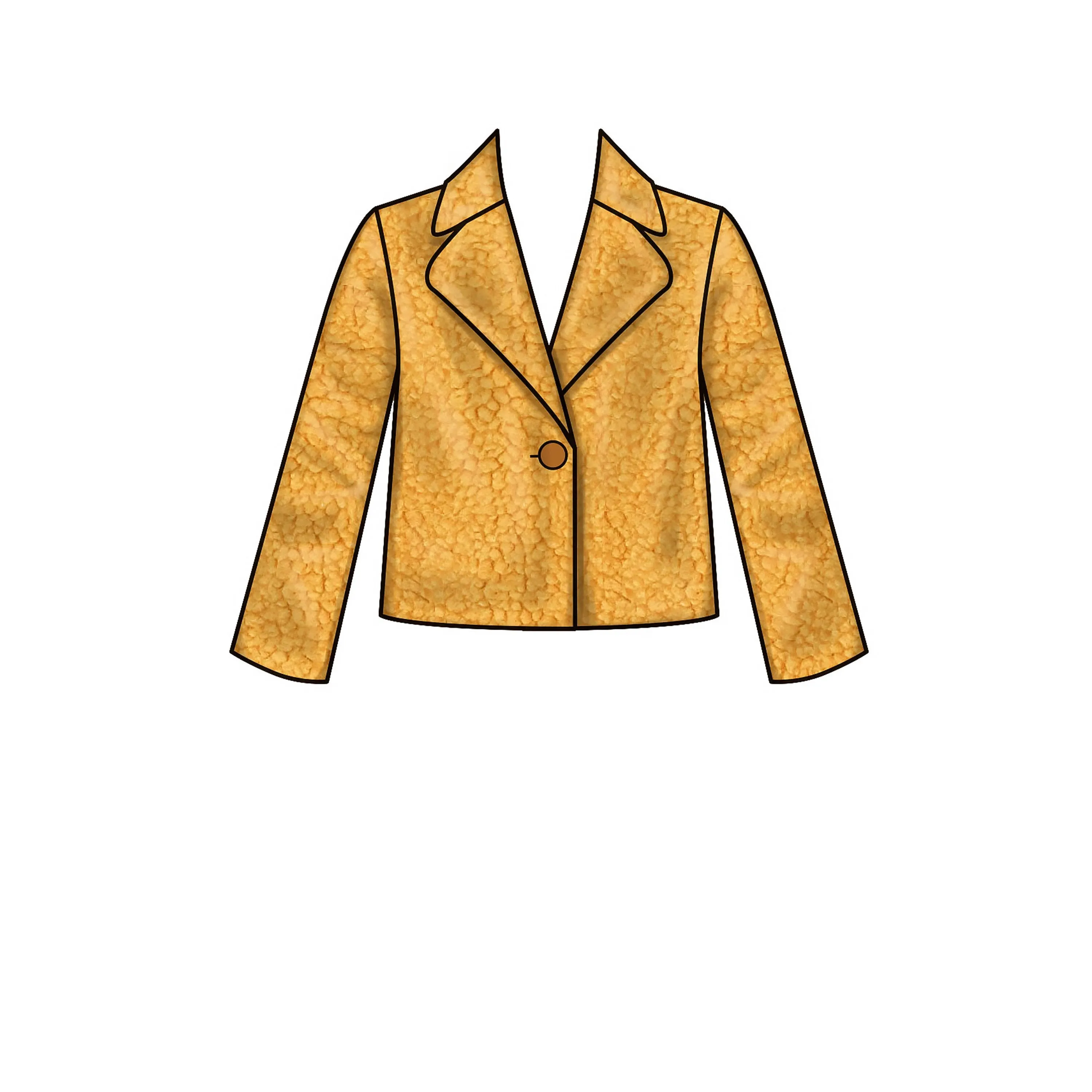 Simplicity Sewing Pattern 9027 Girls' Lined Coat