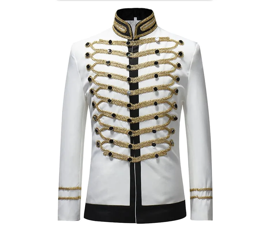 Single Breasted Suit Drama costume Party Blazer