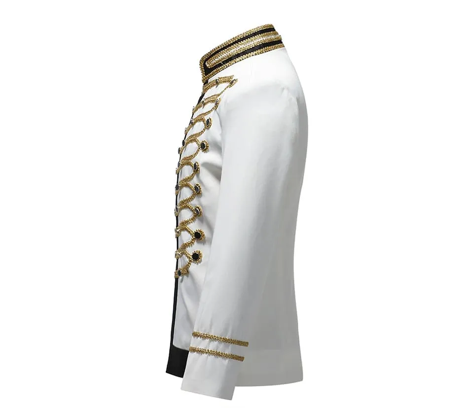 Single Breasted Suit Drama costume Party Blazer