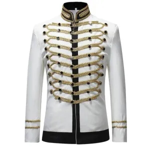 Single Breasted Suit Drama costume Party Blazer