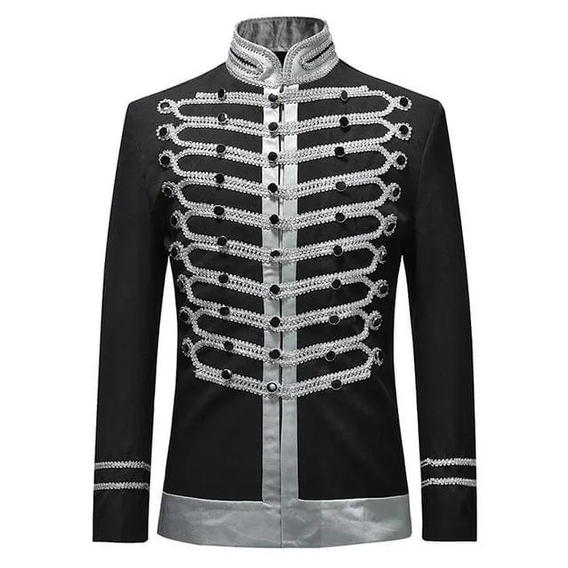 Single Breasted Suit Drama costume Party Blazer
