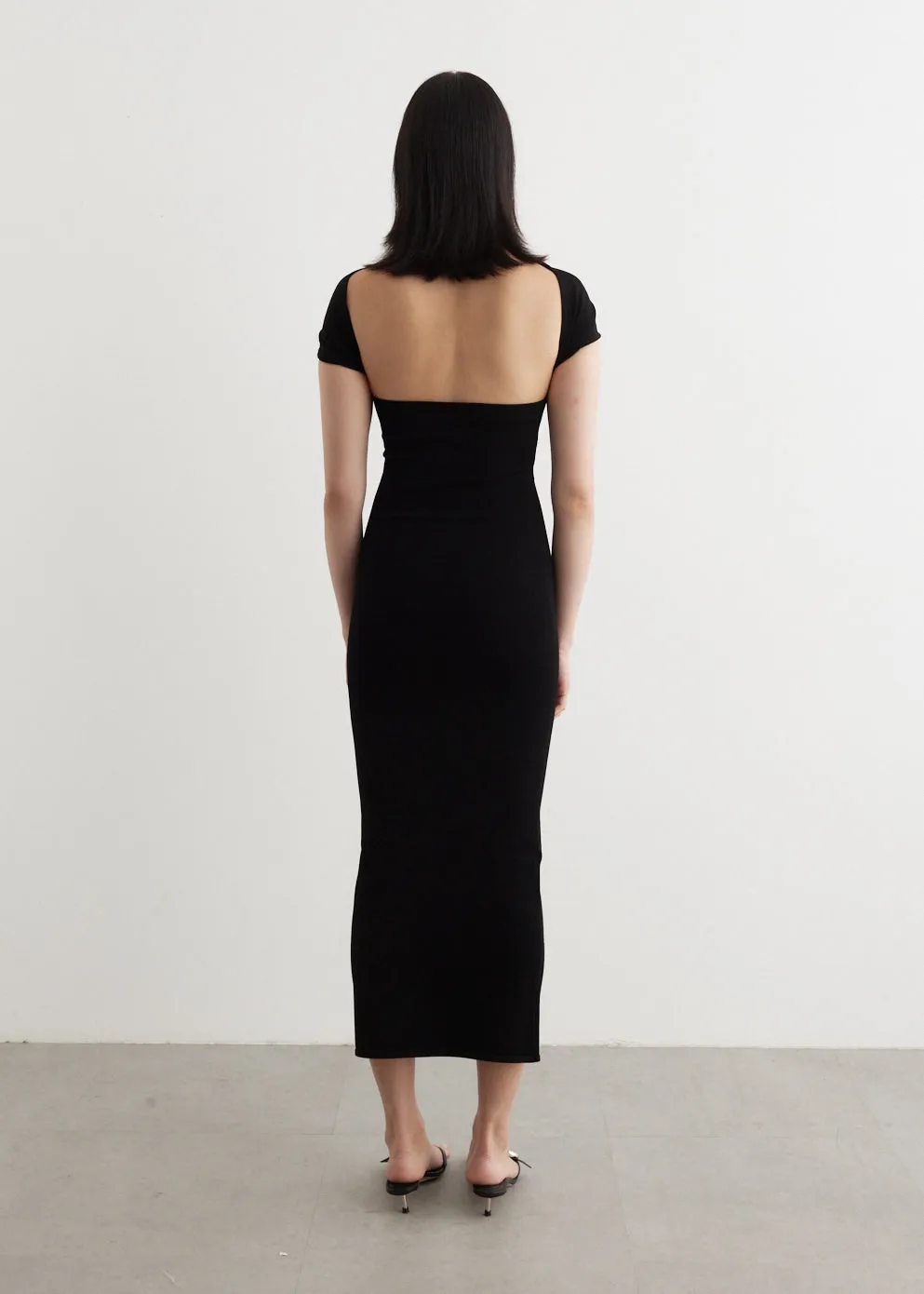Slip-Through Knit Dress
