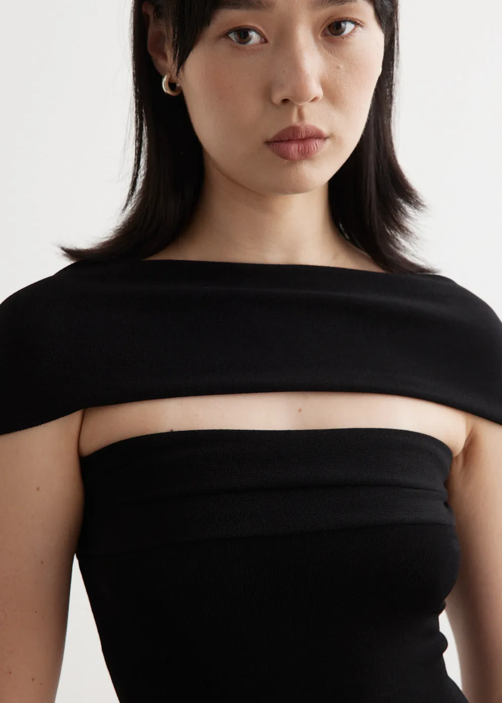 Slip-Through Knit Dress