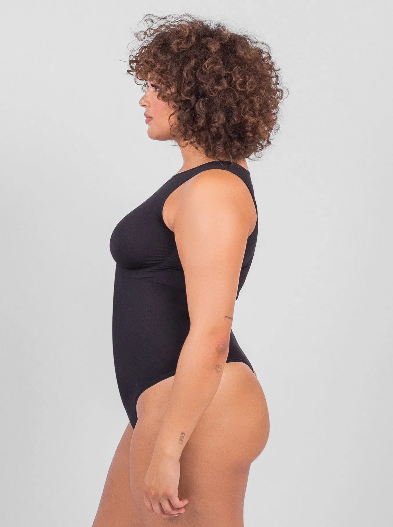 Solana - Sleeveless High Neck Bodysuit