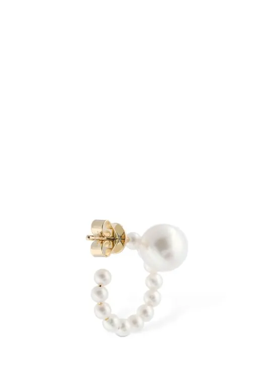 Sophie Bille Brahe   Lien De Perles mono earring 