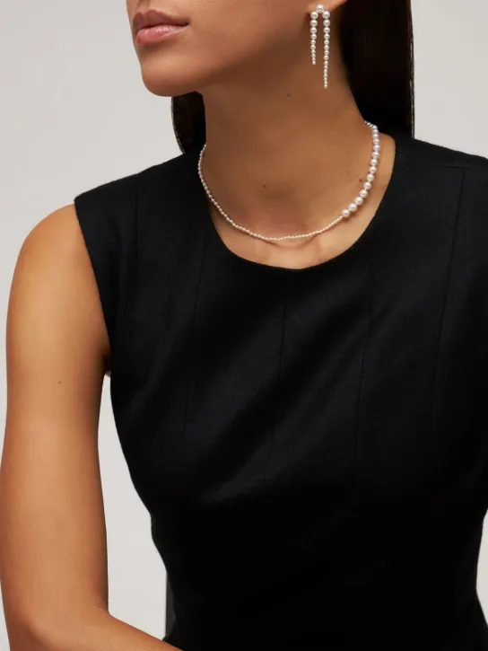 Sophie Bille Brahe   Rx Perle Nuit mono earring 