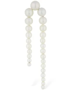 Sophie Bille Brahe   Rx Perle Nuit mono earring 