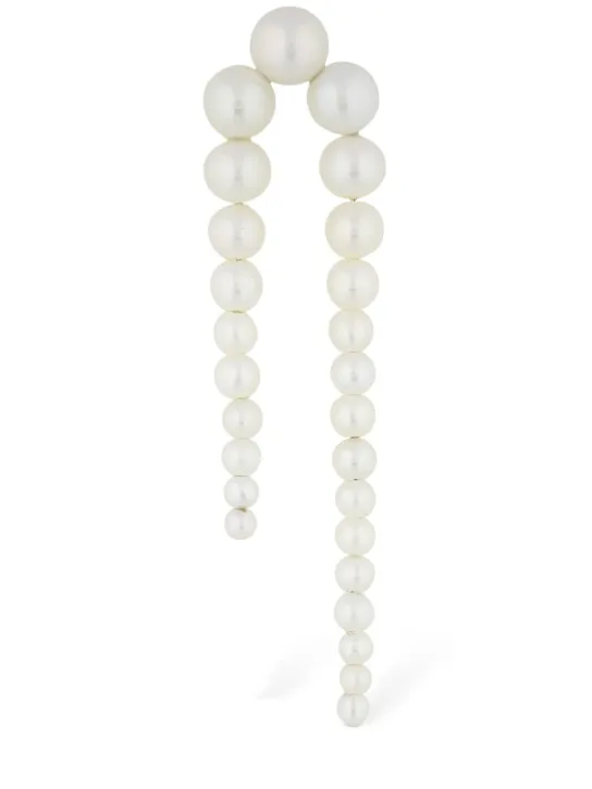 Sophie Bille Brahe   Rx Perle Nuit mono earring 