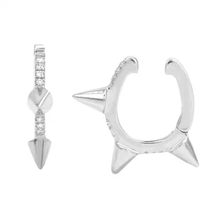 Spike Diamond Ear Cuff