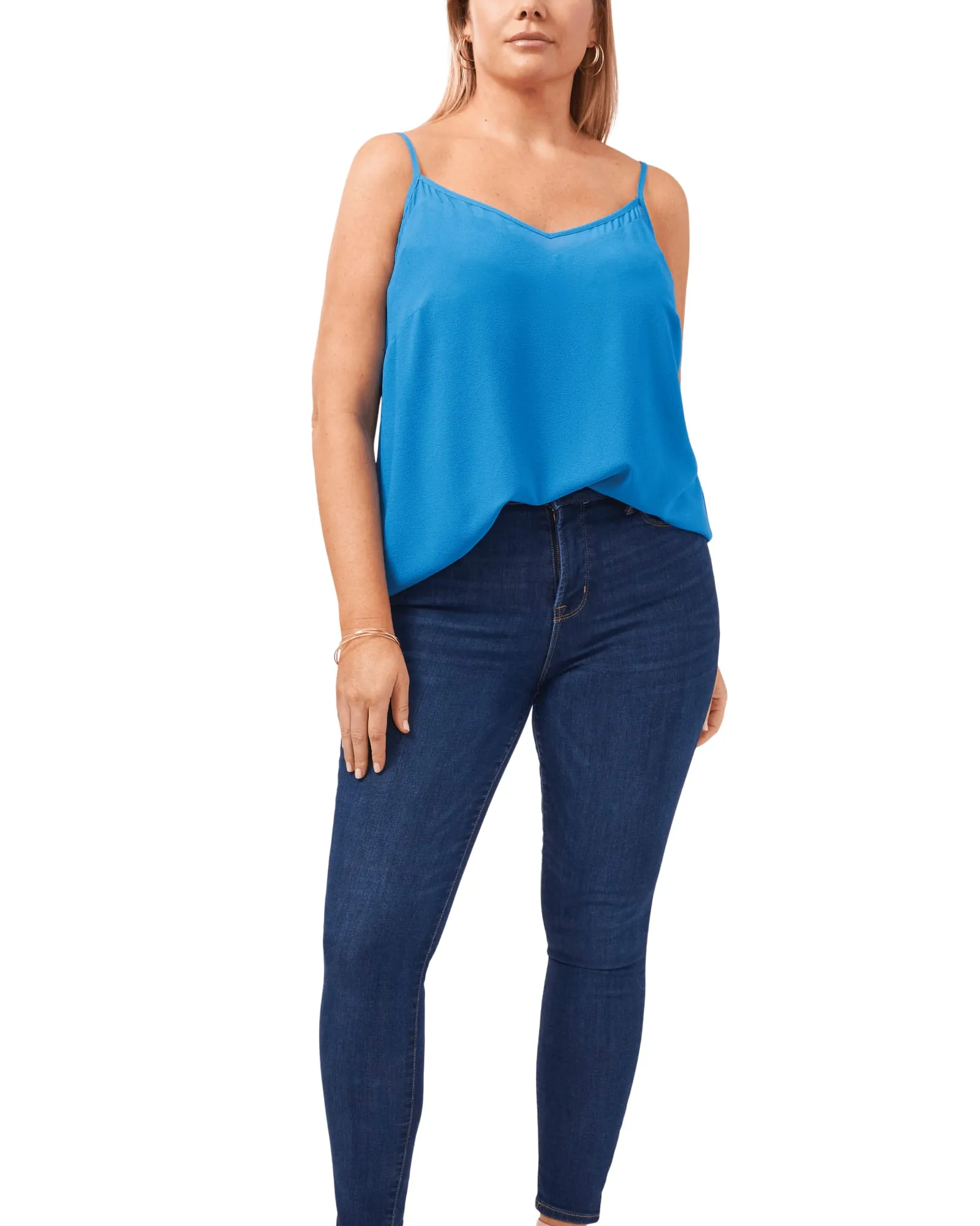 Stella Inset Cami | MARINA BLUE-478