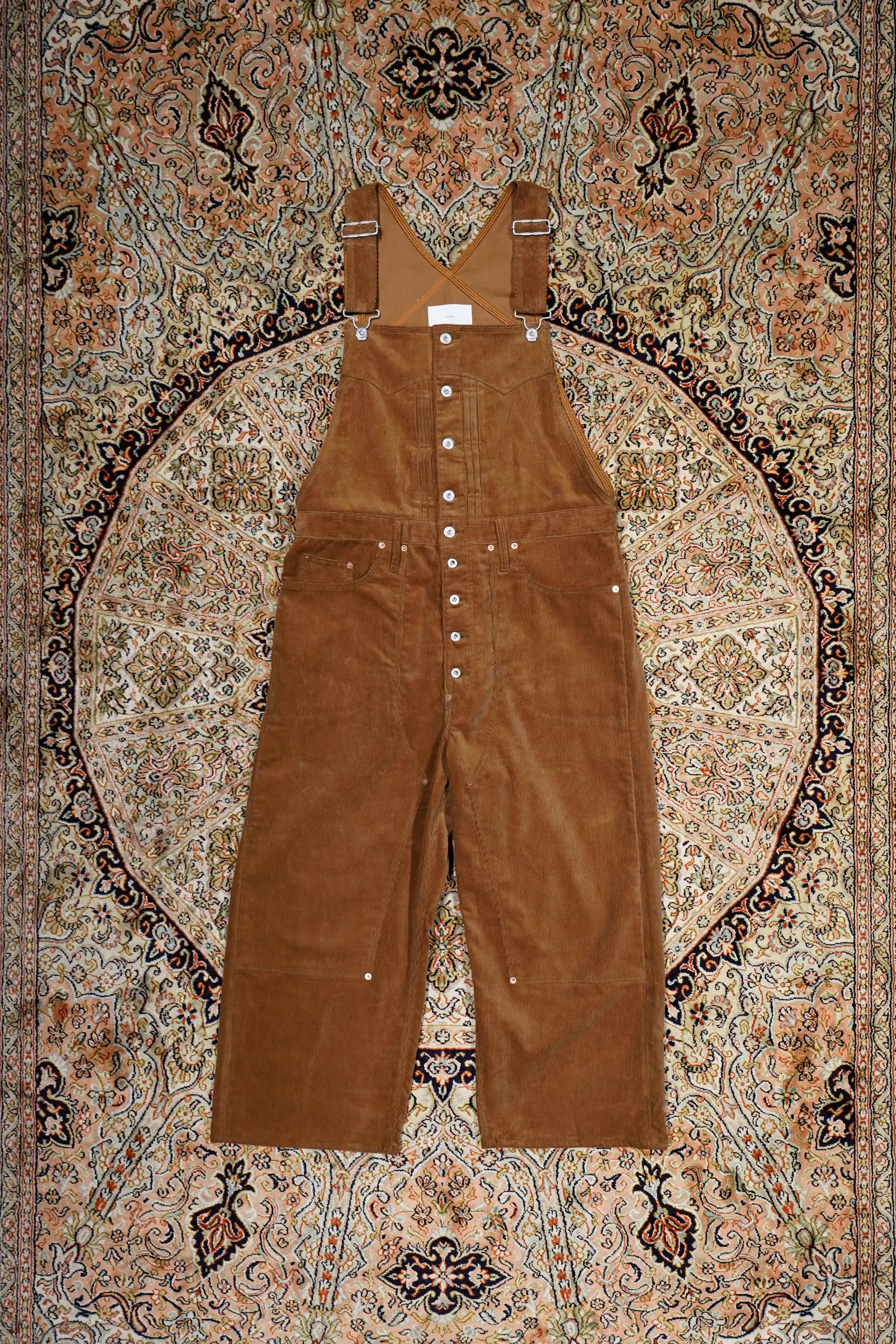 SUGARHILL CORDUROY OVERALL(BROWN)
