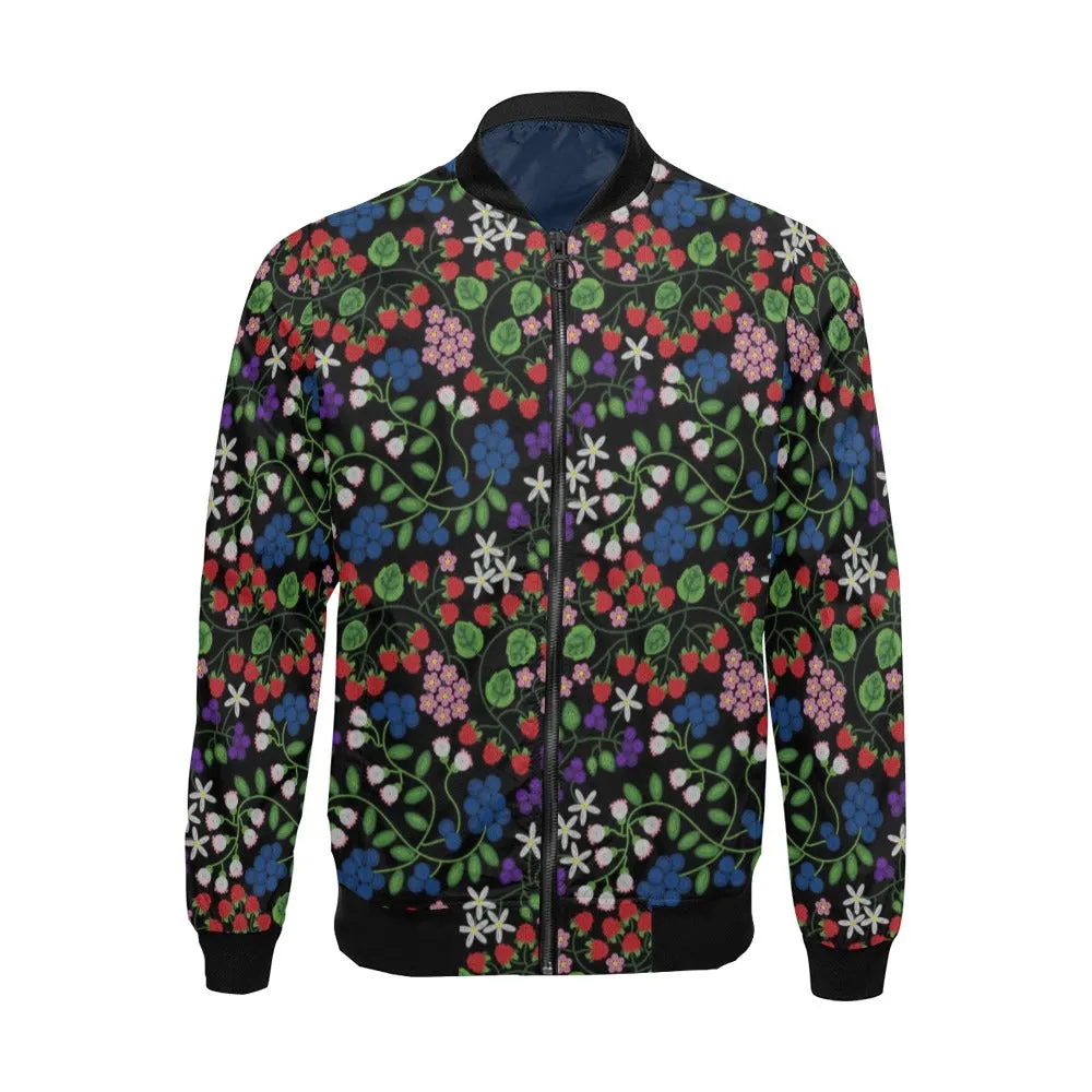 Takwakin Harvest Midnight All Over Print Bomber Jacket for Men