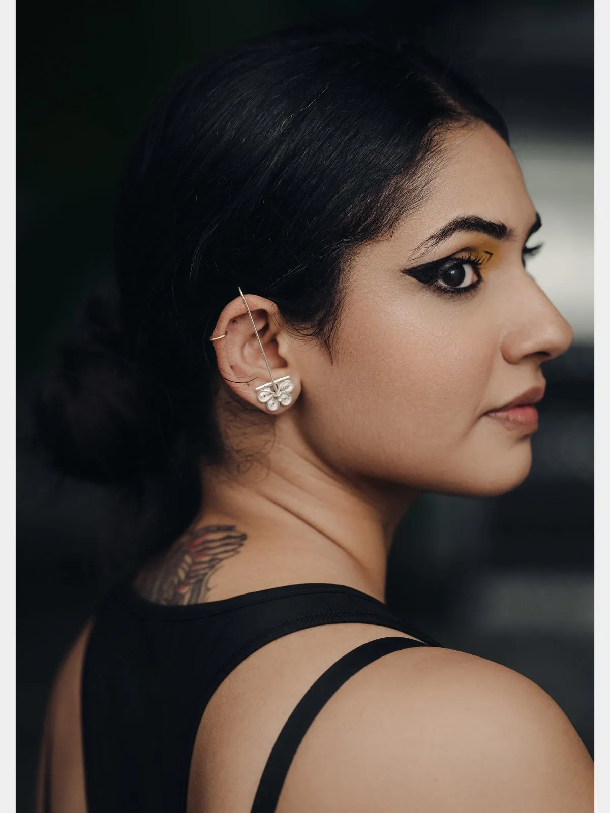 Tarkashi Ear Lobe Cuff