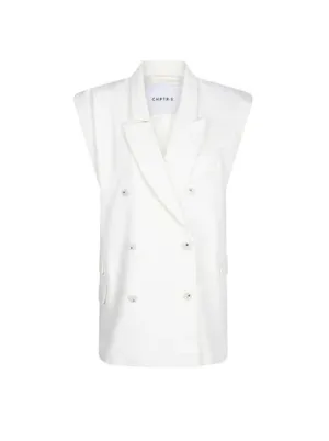 TATE BLAZER | ECRU