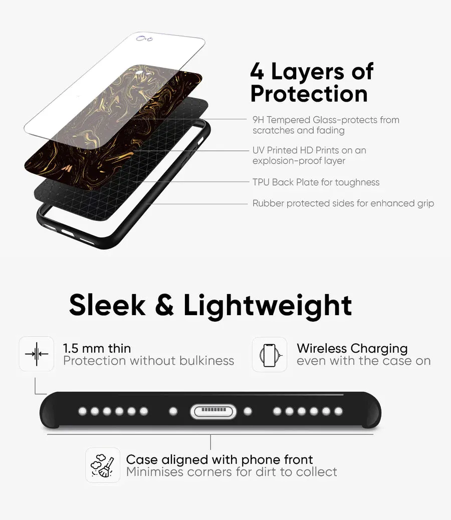 Taylor Swift Monochrome Spotify Aesthetic Glass Phone Case