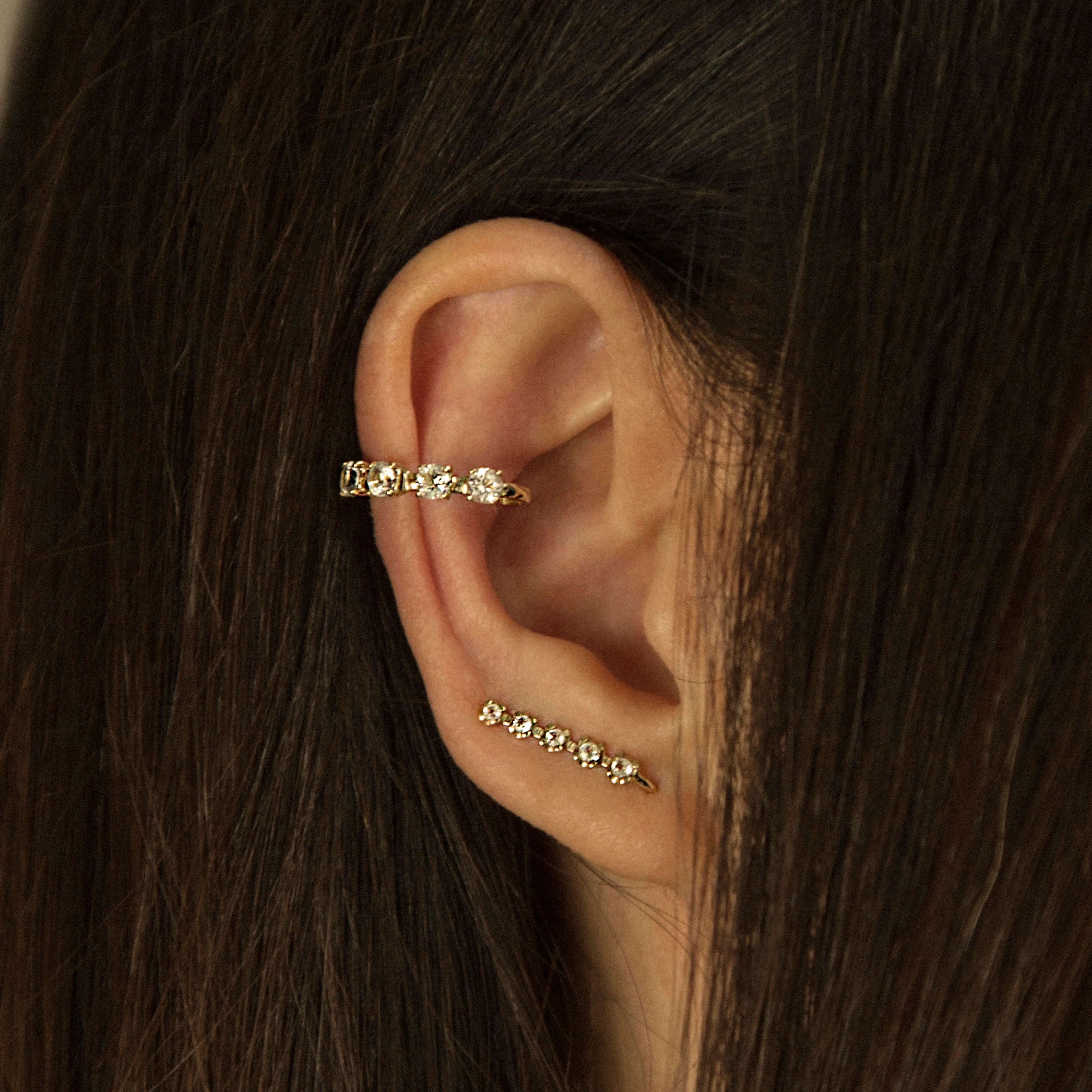Topaz Ear Pin