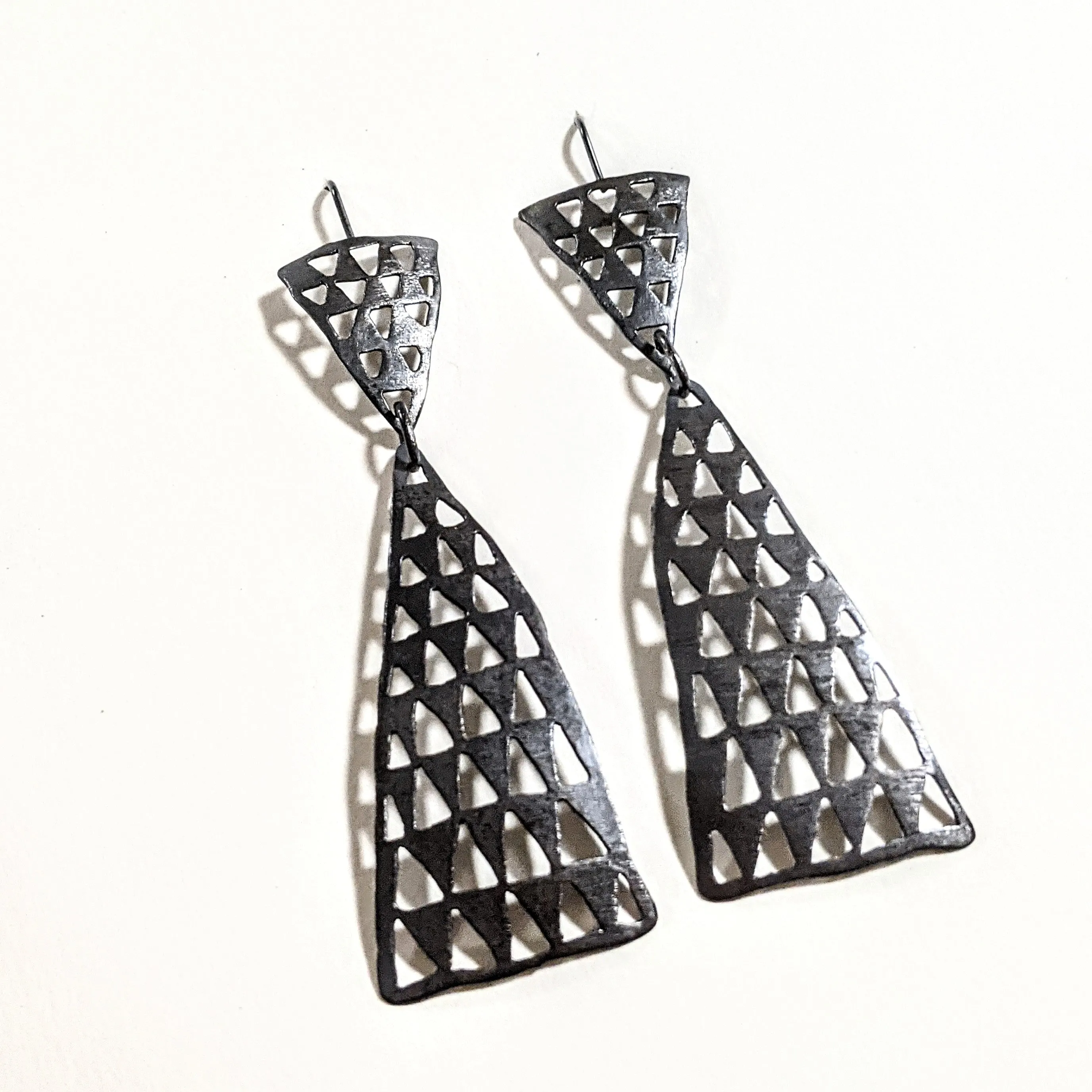 Triangles in Triangles Earrings