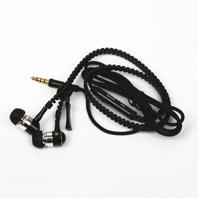 Zip Zipper Earphone
