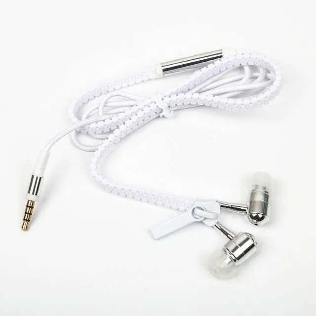 Zip Zipper Earphone